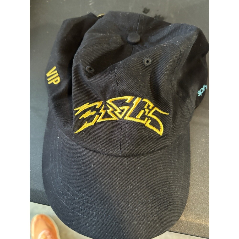 Eagles Sphere Las Vegas Concert Merch Black‎ Corduroy Rope Snapback Hat  VIP